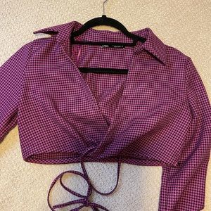 Long sleeve zara top